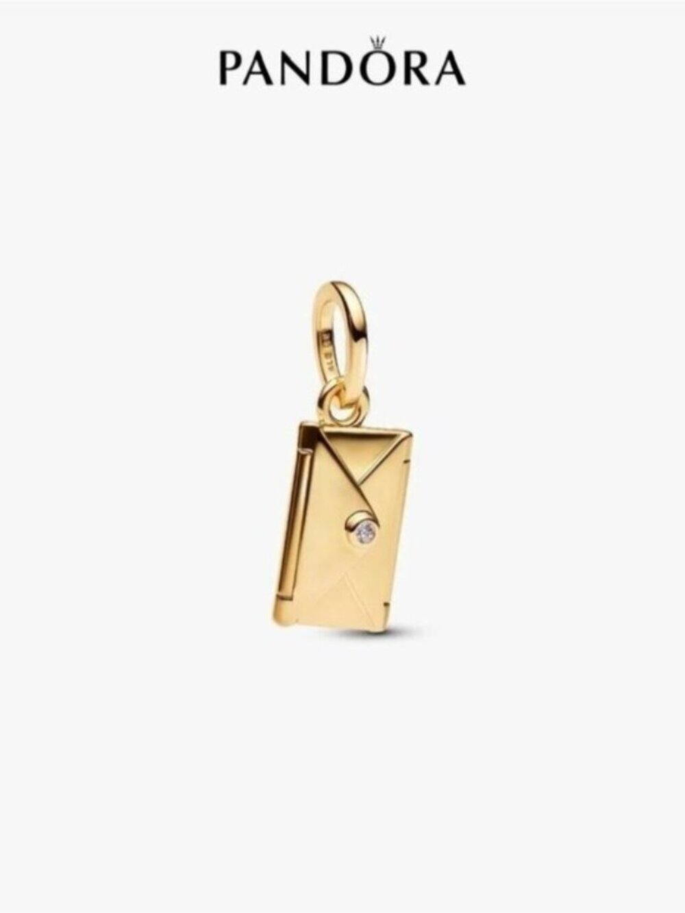 Pandora Engravable & Openable Envelope Dangle Charm